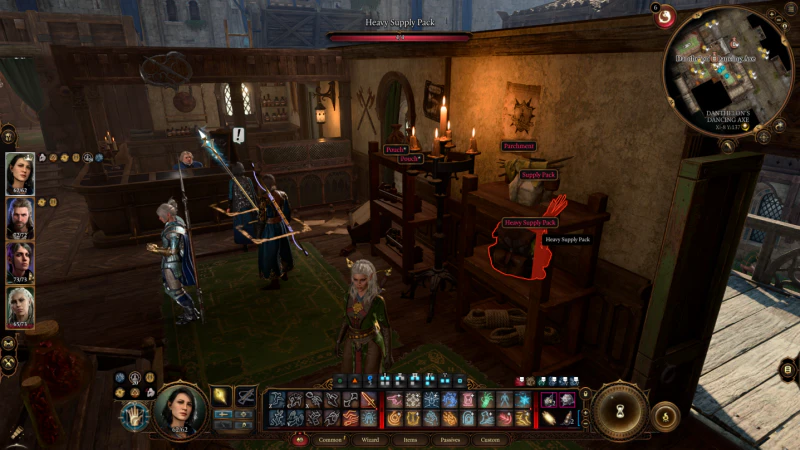 Heavy Supply Pack Found In-Game in Danthelon's Dancing Axe.