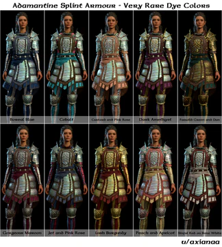 Very Rare Dye Colors