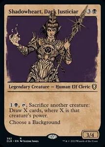 Alternate version of Commander Legends' Shadowheart, Dark Justiciar