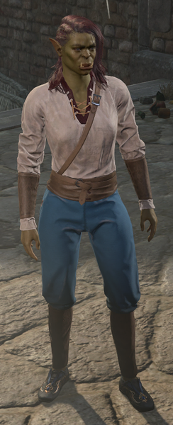 Femme Half-Orc appearance