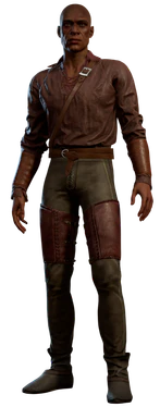 Armourless model in the Iron Throne