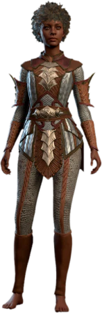 Scale Mail +1 Human Front