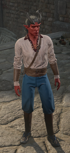 Masc Tiefling appearance